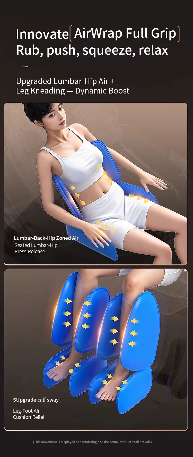 ZENOS NOVA™ – Compact AI Massage Chair