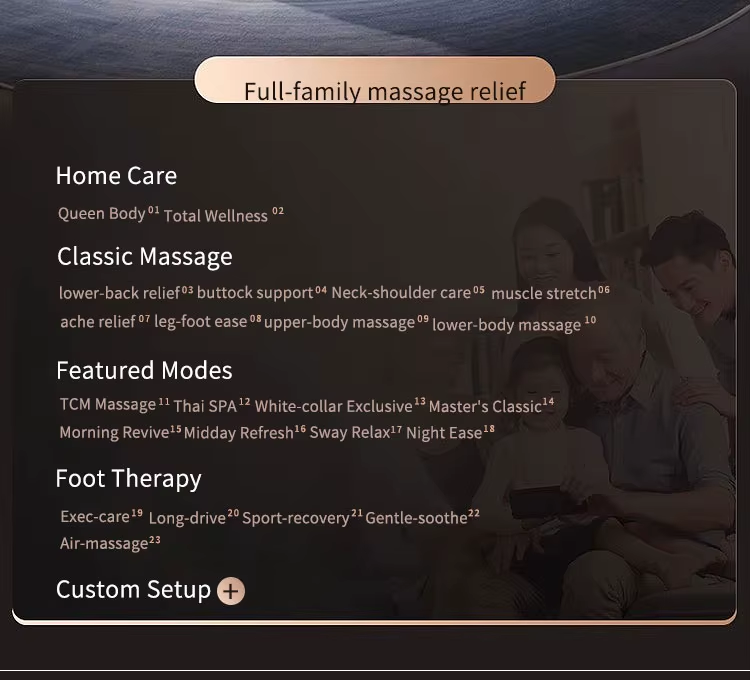ZENOS NOVA™ – Compact AI Massage Chair